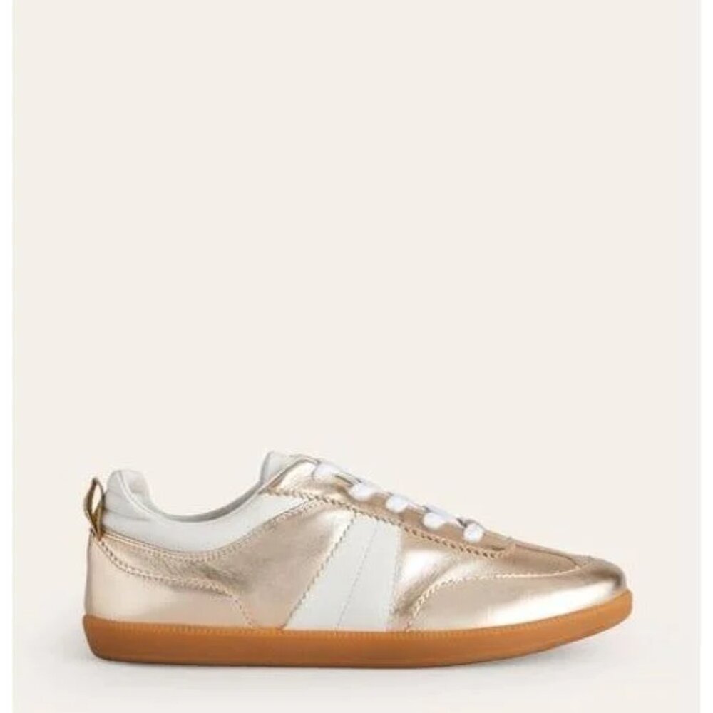 Boden Gold Mix Erin Retro Tennis shoe 2024 38 7-7.5